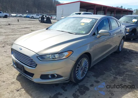 2016 Ford Fusion Titanium from USA, damaged, VIN 3FA6P0K94GR158634